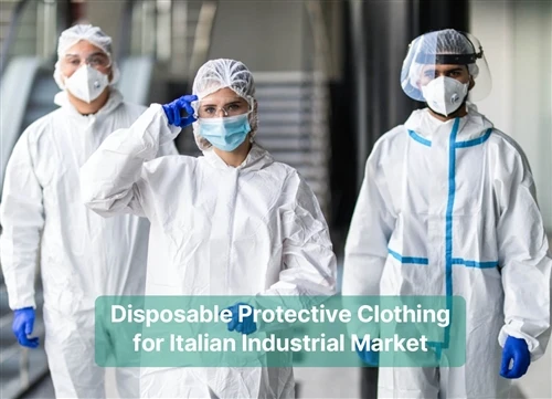 Pakaian Pelindung Sekali Pakai Untuk Pasar Industri Italia