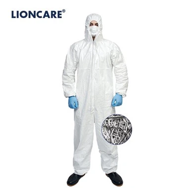 LIONCARE® CoverPlus Coverall Polietilen Kepadatan Tinggi